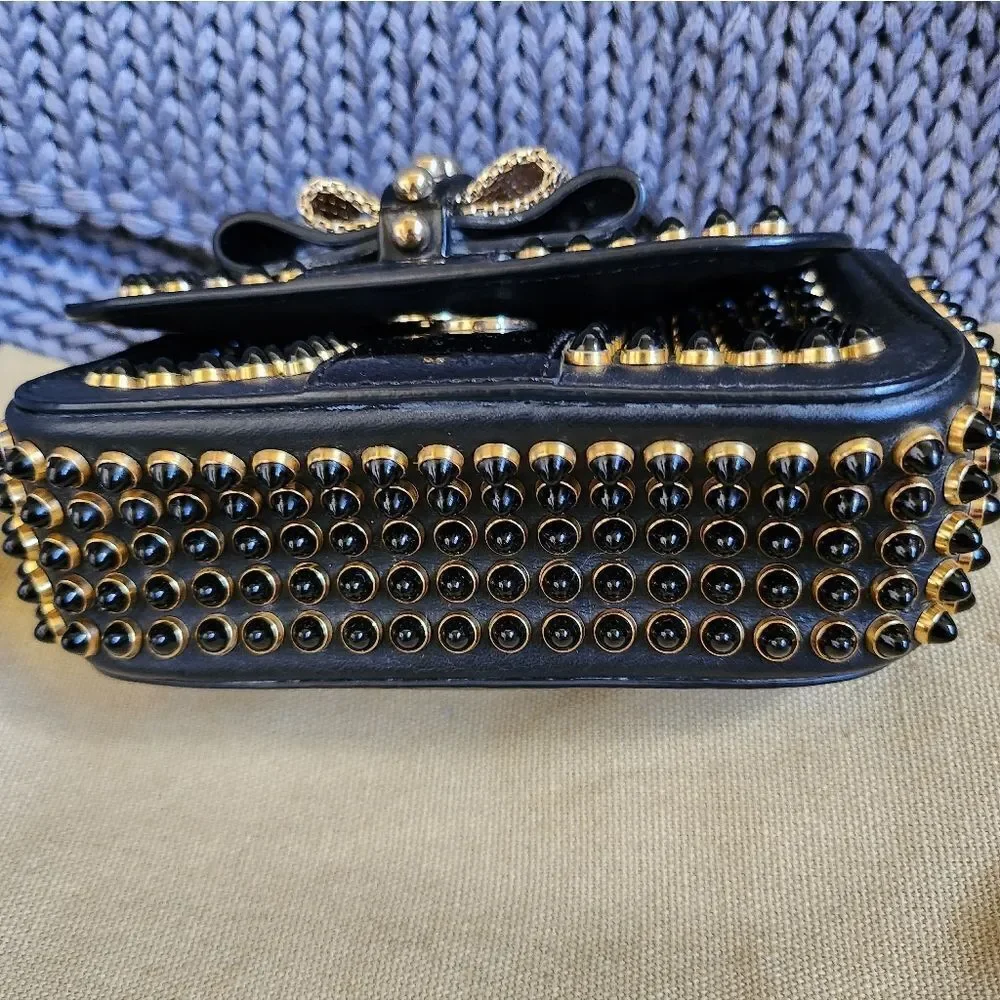 Christian Louboutin Mini Spiked Sweet Charity Crossbody Bag